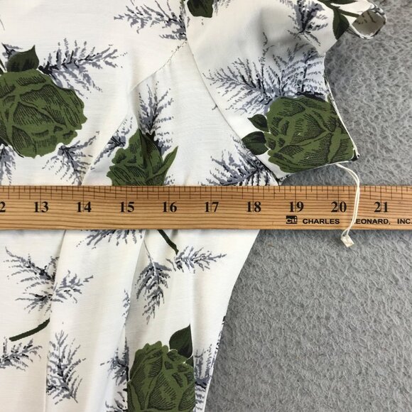 NEW Vintage Monte Carlo Floral Casual Dress size 14 1/2 - Picture 5 of 12